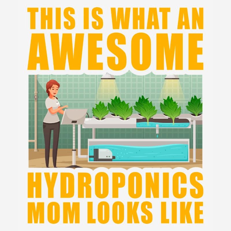 So sieht eine großartige Hydroponik-Mutter aus