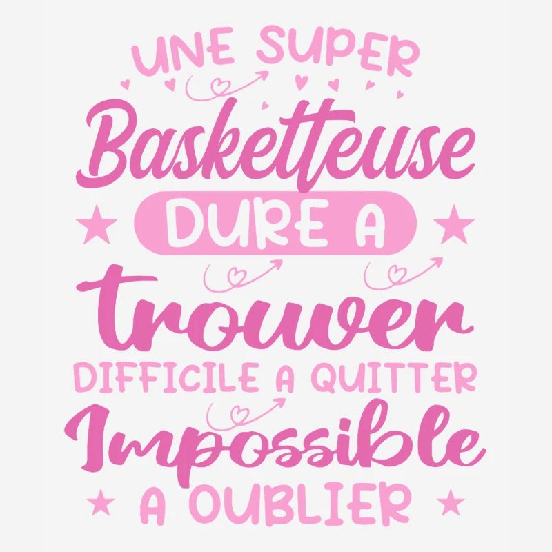 Une Super Basketteuse - Cadeau basketteuse