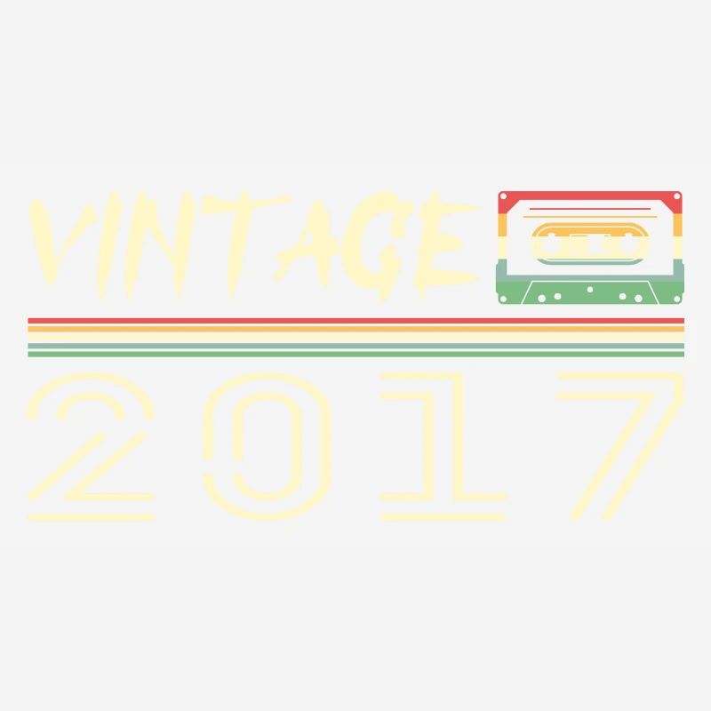 2017 Original 2017 Retro Geburtstagsgeschenk 2017