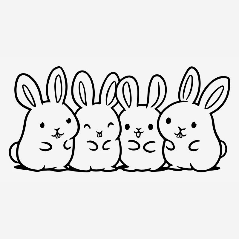 Bunnies Team Cute