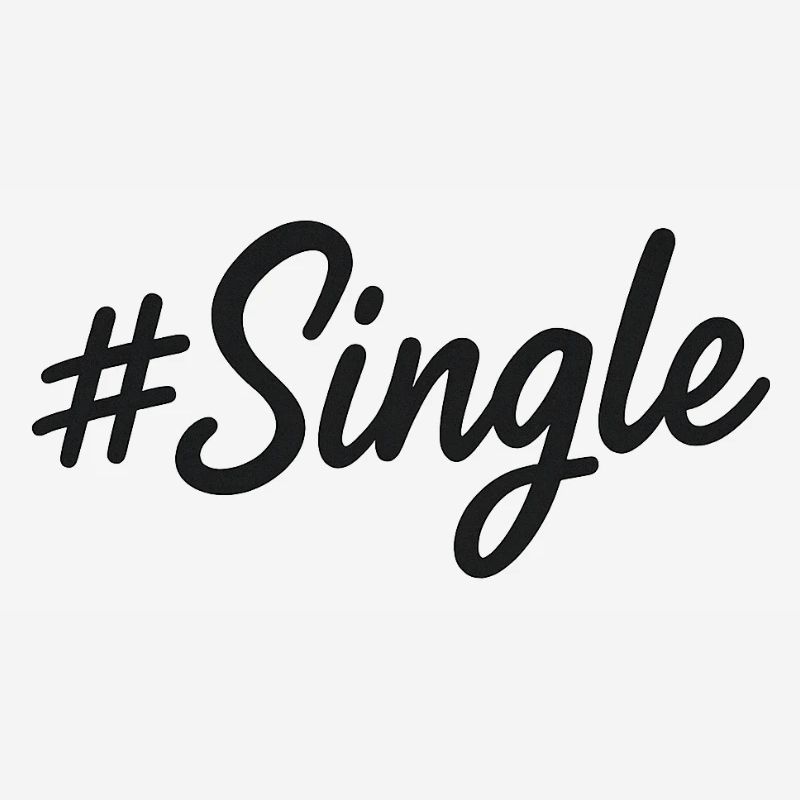 #Single – Statement Design in Handschrift