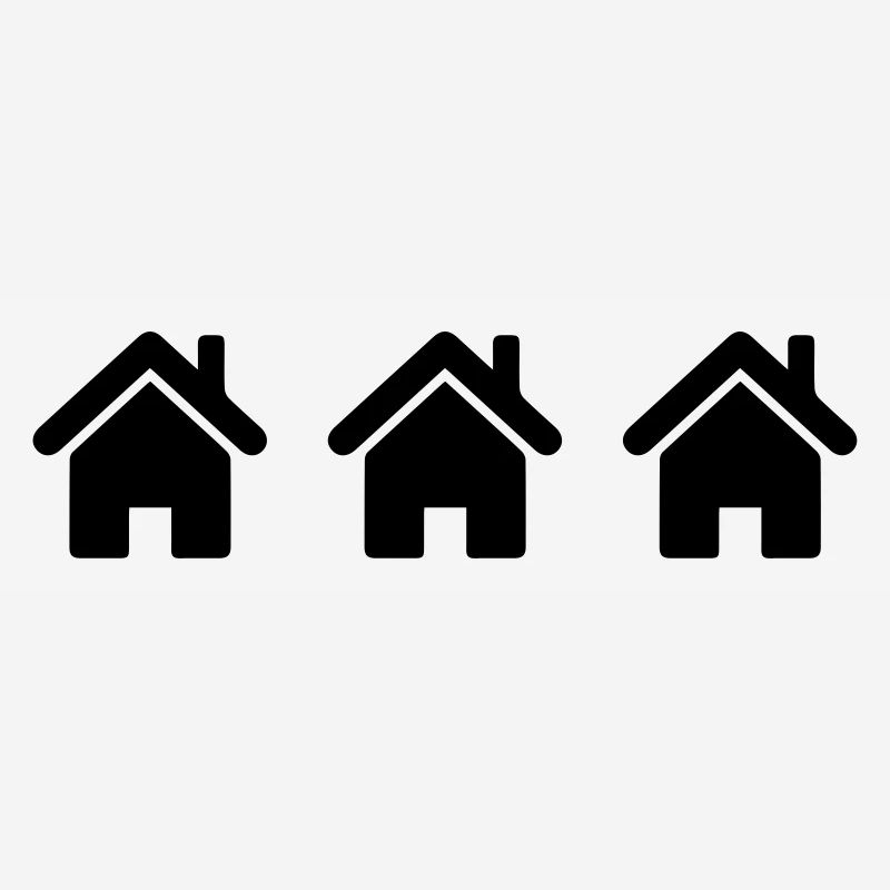symbole d'icône de maison