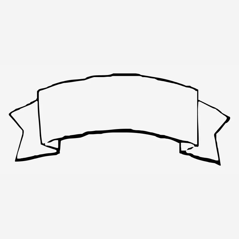 Decorative Banner, Text Frame Title/Heading