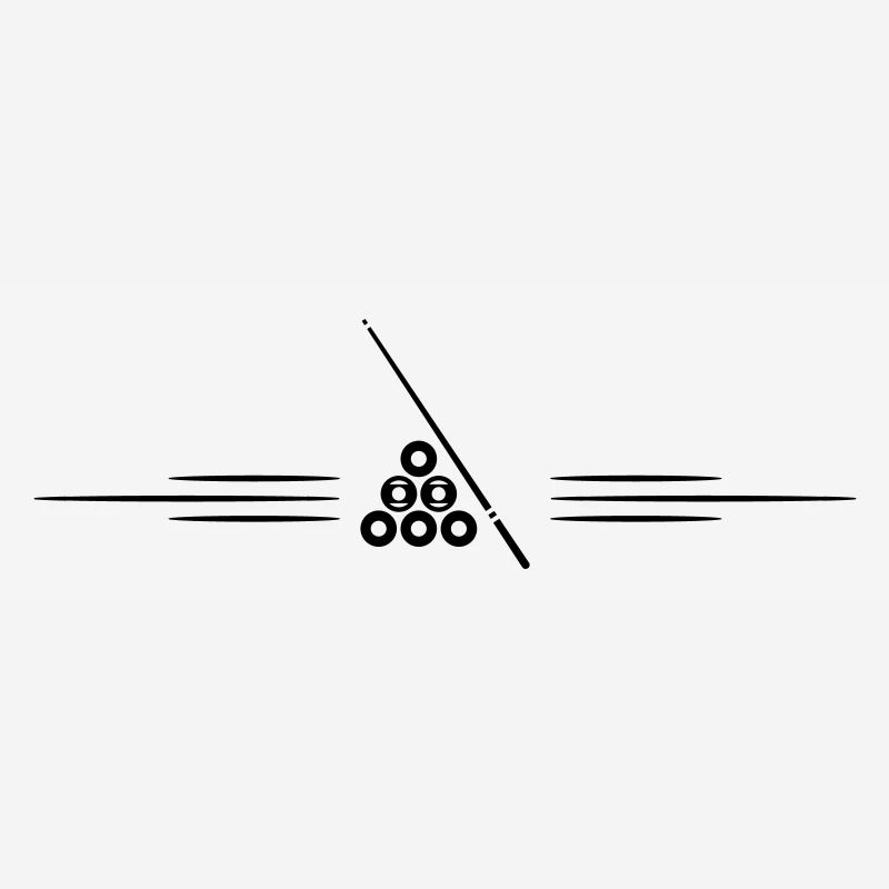 Icône de la ligne de billard
