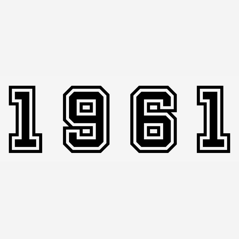1961 numéro d'année