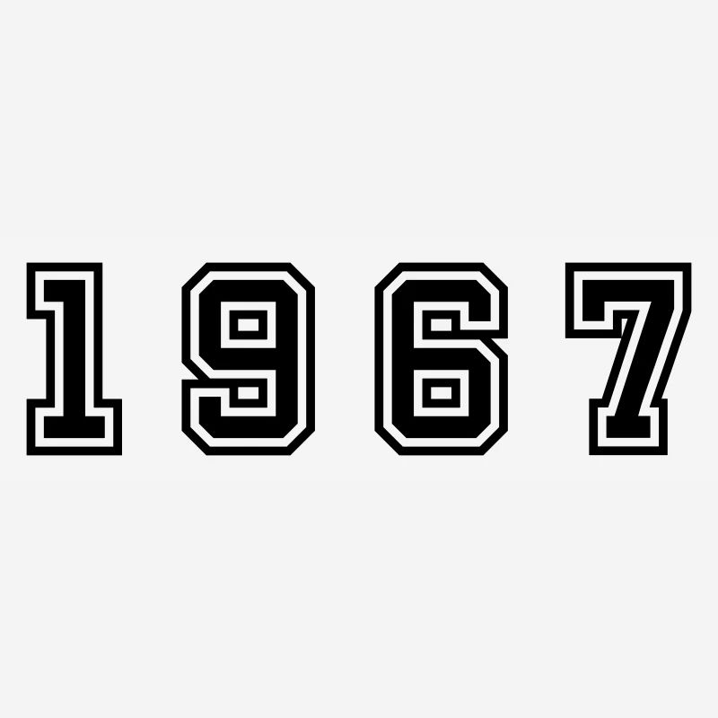 1967 numéro d'année