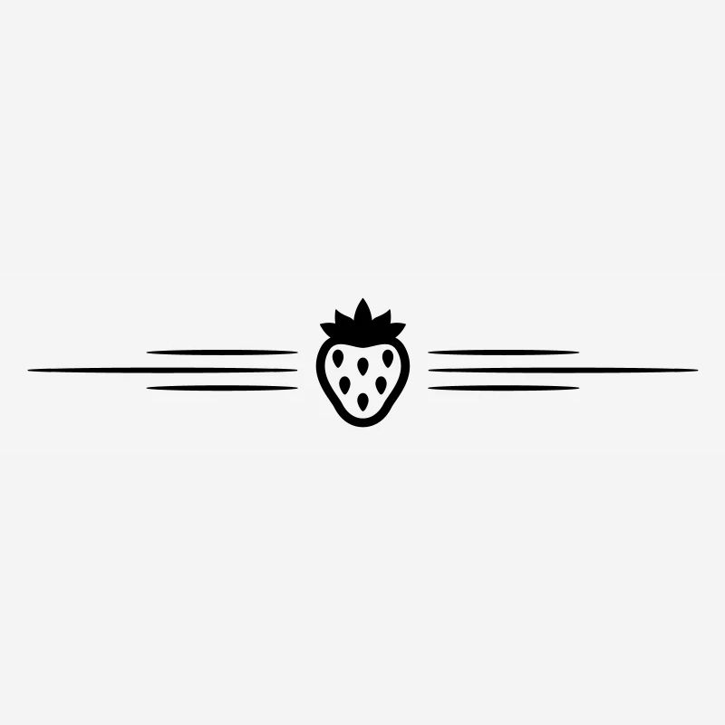 Strawberry Icon line