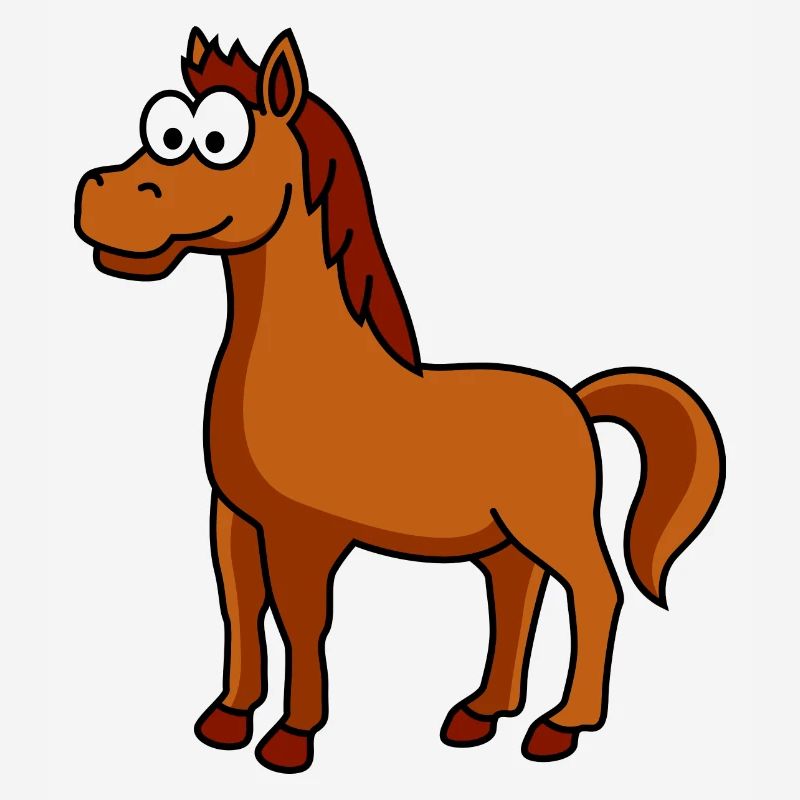 Pferd Comic Tier