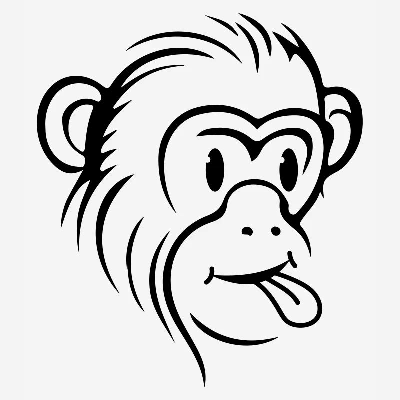 Singe drôle