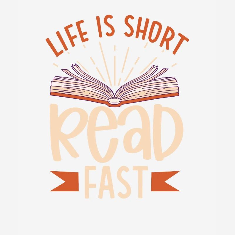 Book Reader Reading Literature Bookworm Gift Idea