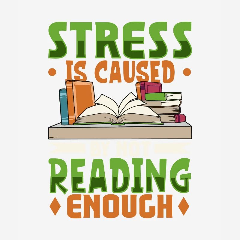 Book Reader Reading Literature Bookworm Gift Idea