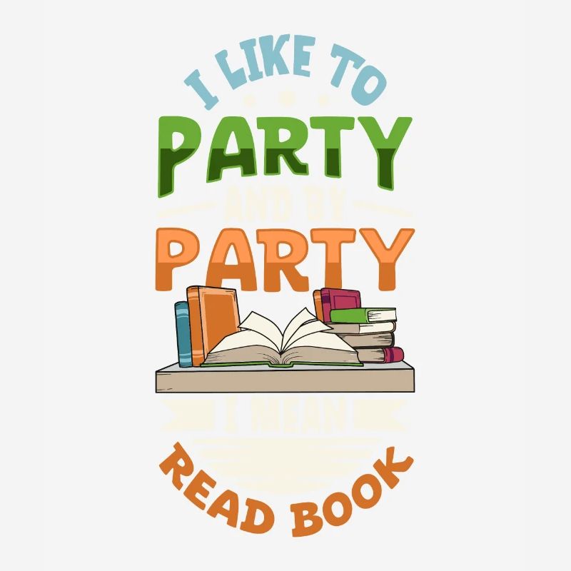 Book Reader Reading Literature Bookworm Gift Idea