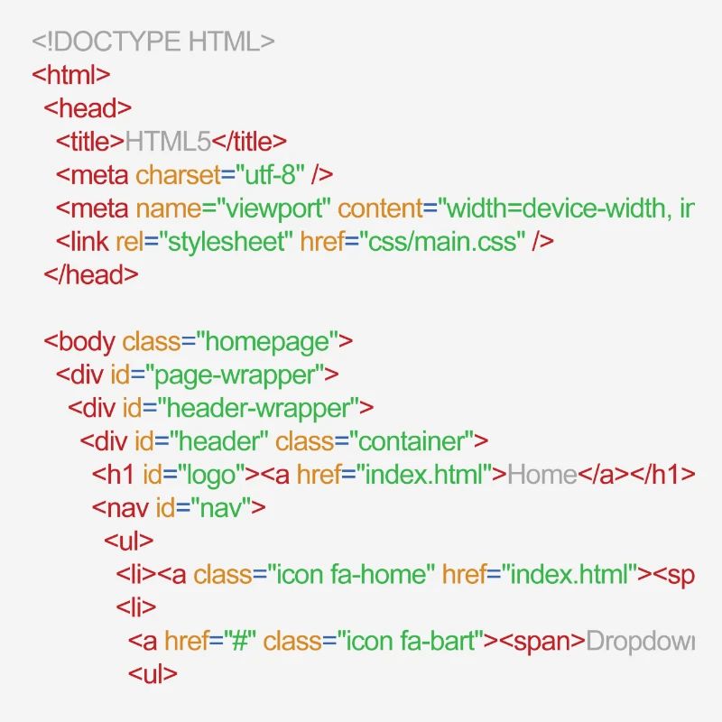 Code HTML5