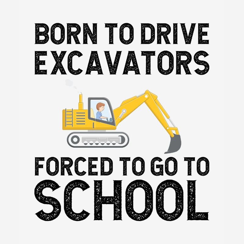 Baggerfahrer Bagger Schule