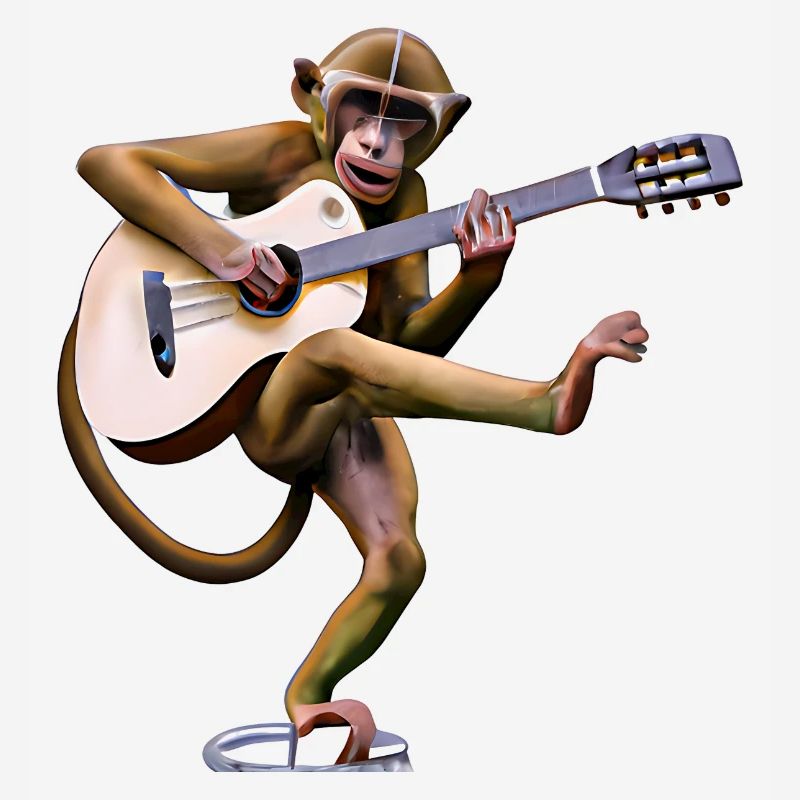 Guitare Singe