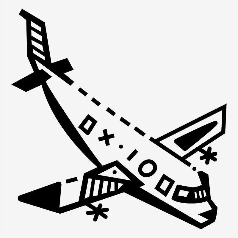 Dessin volant avion