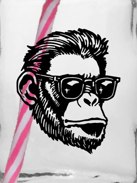 Affe Affen Affengesicht