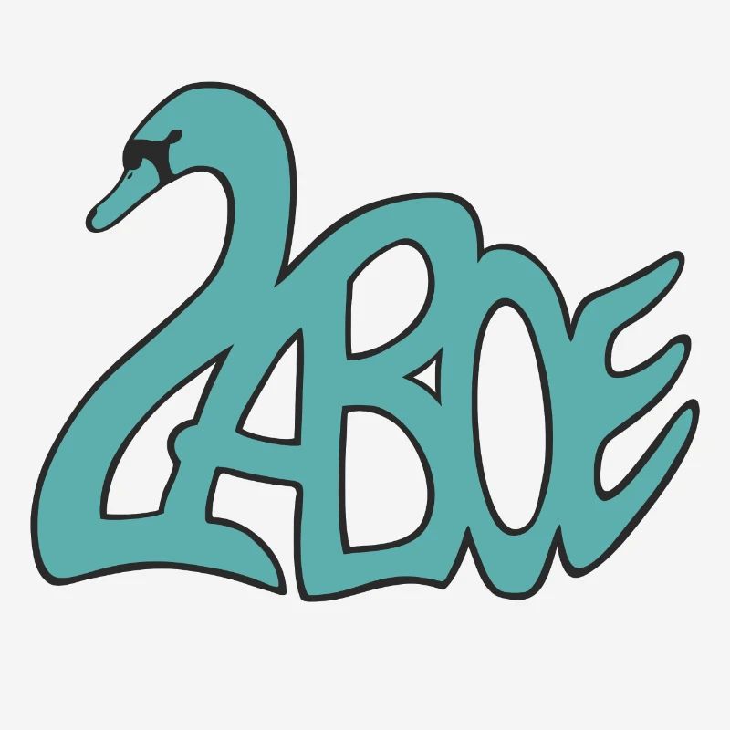 Laboe cygne turquoise