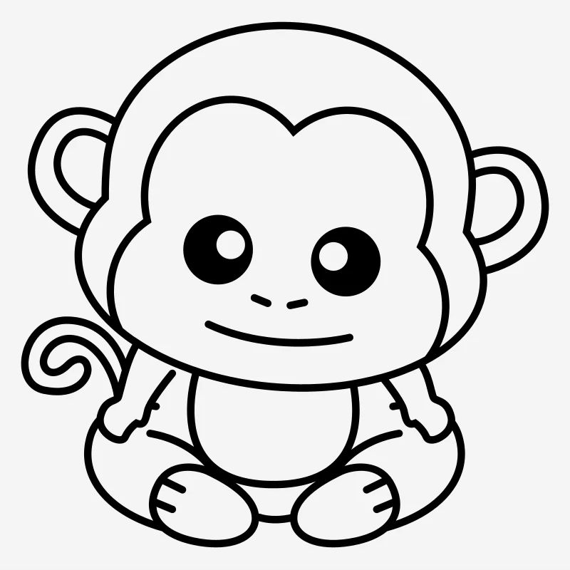 Affe Comic Tier