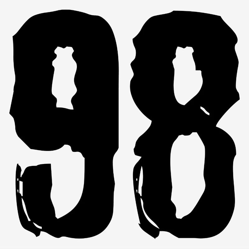 98 number jersey