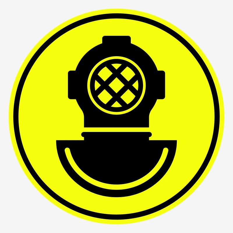 Apnée du casque de plongée