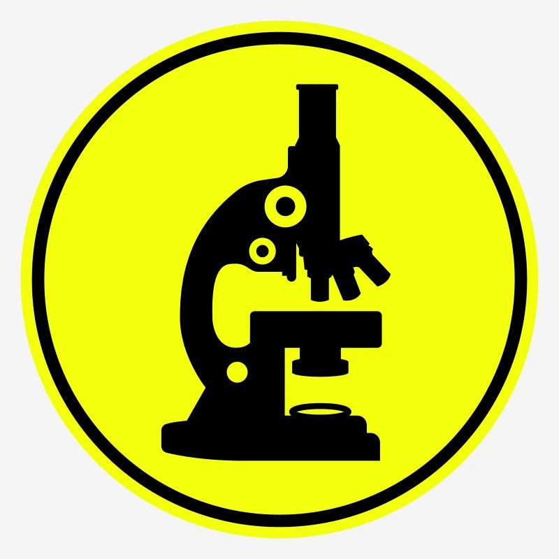 Icône d’icône de microscope