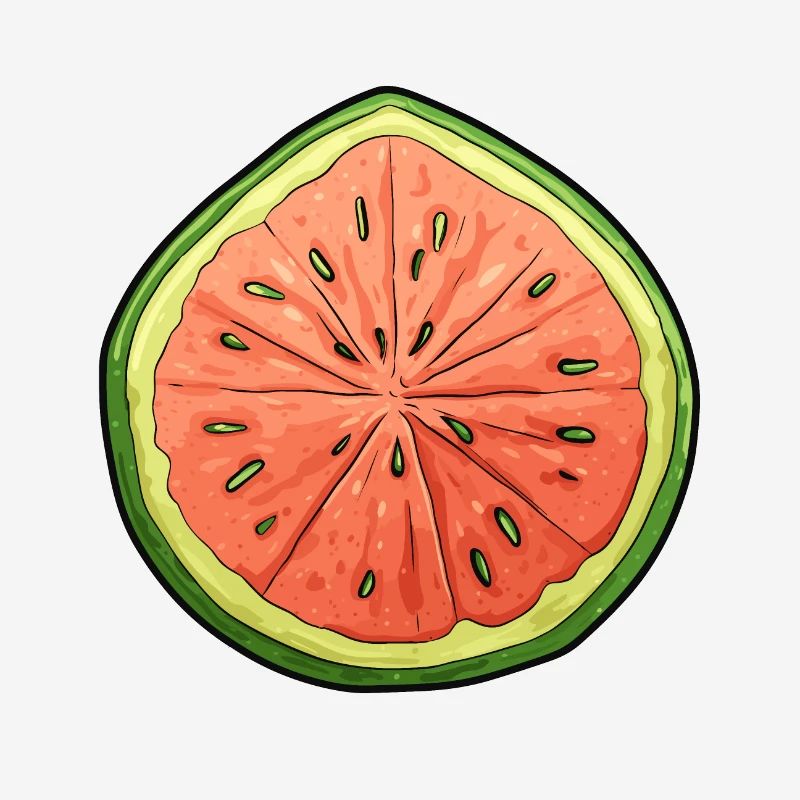 Melon slice - living