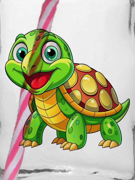 Mega süße Schildkröte