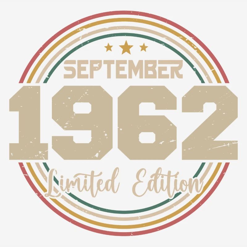 September 1962 September Geburtstagsgeschenk 1962