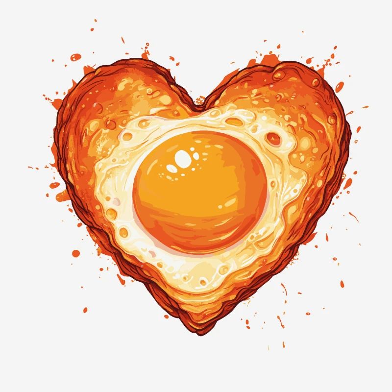 Fried egg is love