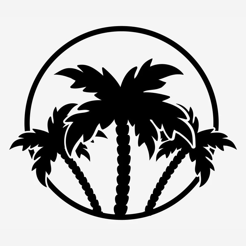 palms icon circle