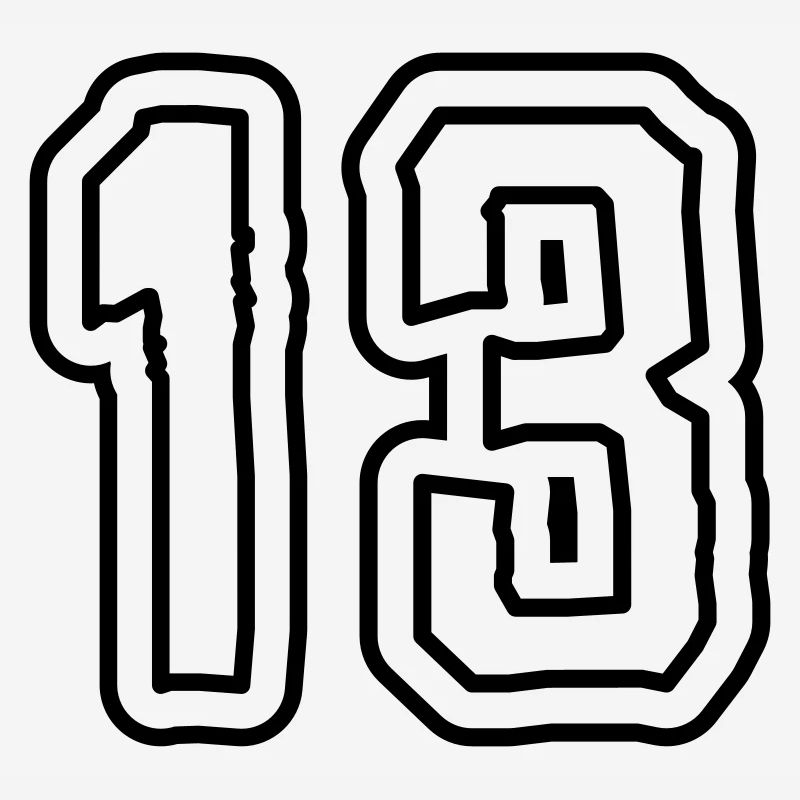 13 Symbole numérique