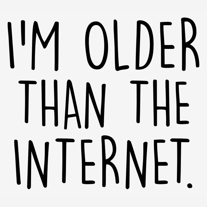 Älter als das Internet