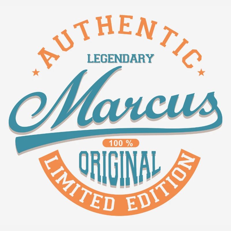 Marcus tshirt personalisierte Geschenk Name Marcus