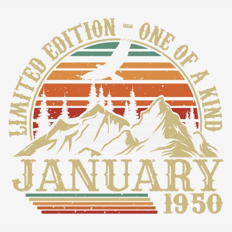 Januar 1950 - Januar 1950 Geburtstagsgeschenk