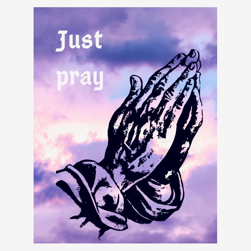 Priez simplement en priant les mains