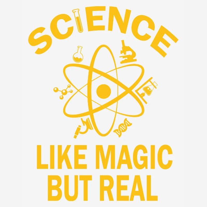 La science comme la magie mais le vrai professeur de sciences rétro