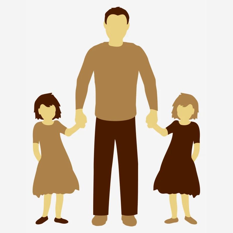 2 Daughters Father