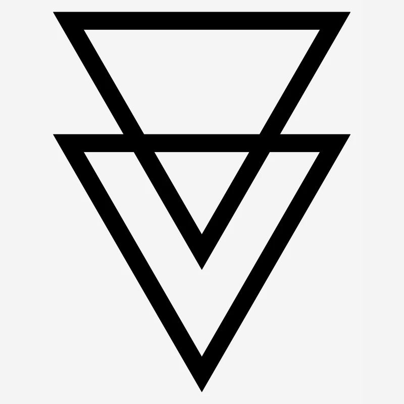 Triangles symboles vecteur