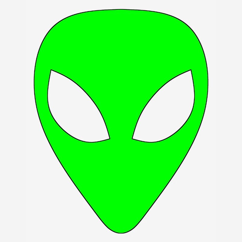 Alien - Vert clair