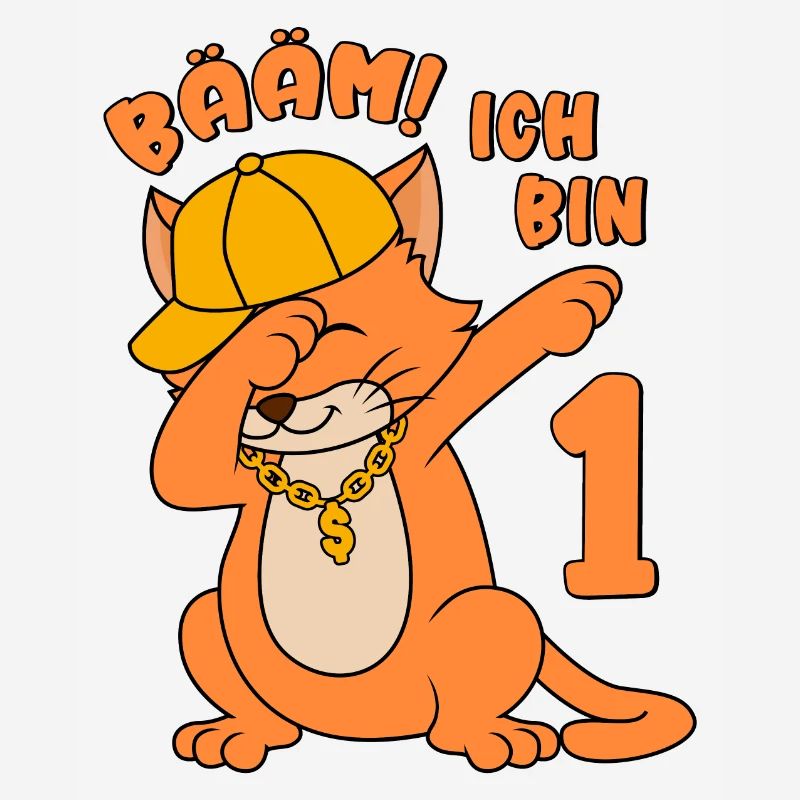 1. Geburtstag - 1 Jahr - Eins - Bääm! Ich bin 1