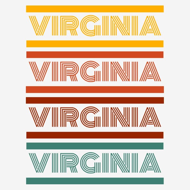 Texte de Virginie dans un design de couleur différente