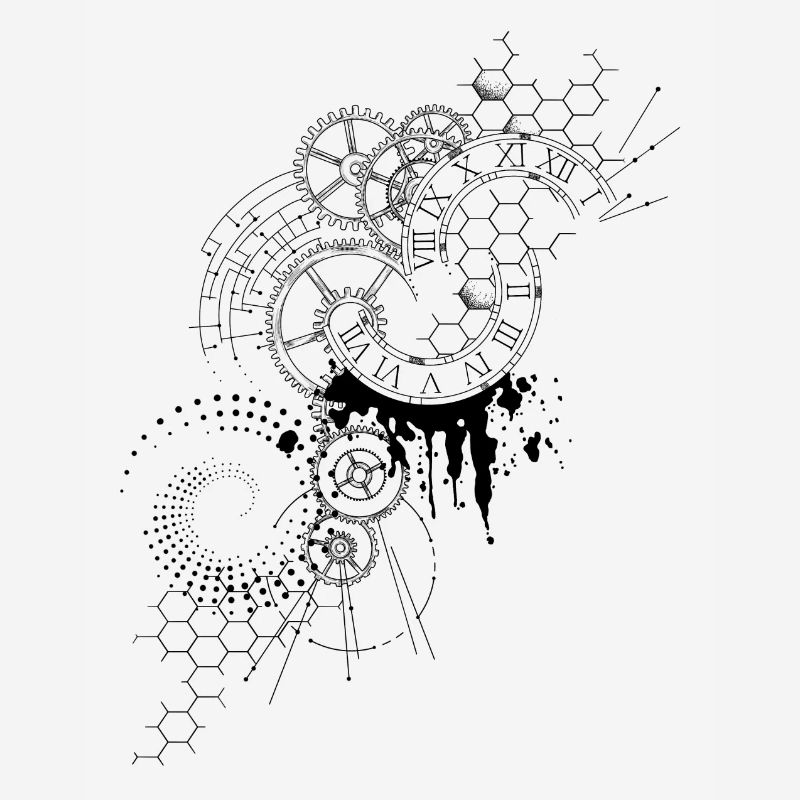 Time Compass Clock Chart