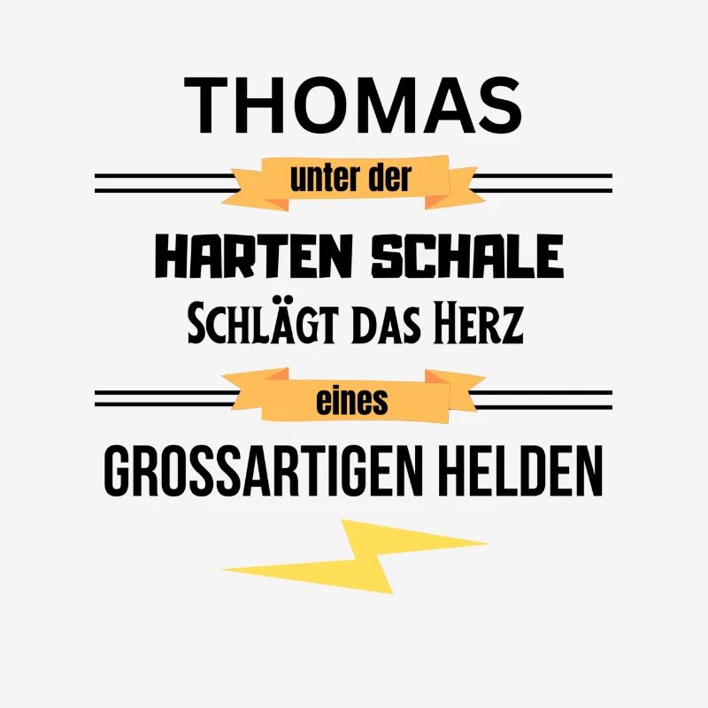 Thomas unter harte Schale eines Großartigen Helden