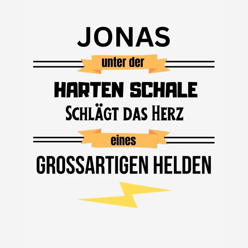 Jonas unter harte Schale eines Großartigen Helden