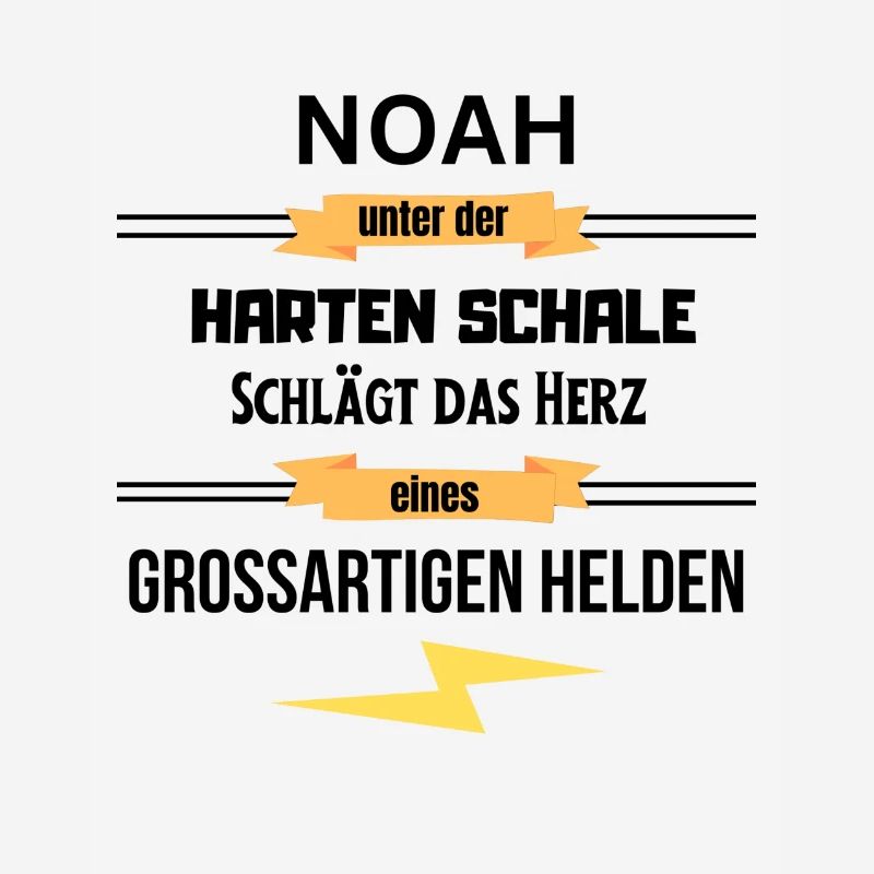 Noah unter harte Schale eines Großartigen Helden