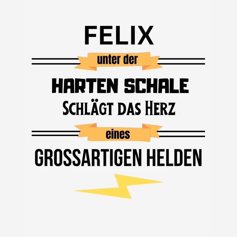 Felix unter harte Schale eines Großartigen Helden