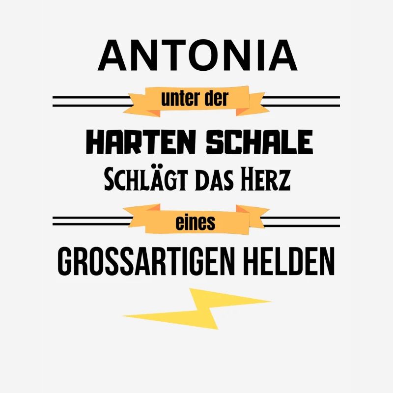 Antonia unter harte Schale eines Großartigen Helde