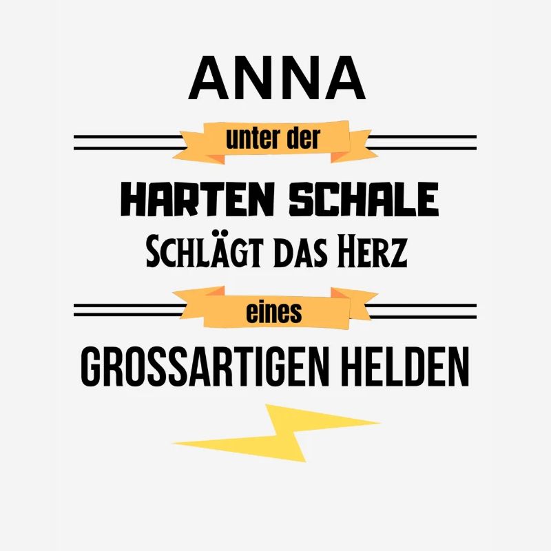 Anna unter harte Schale eines Großartigen Helden