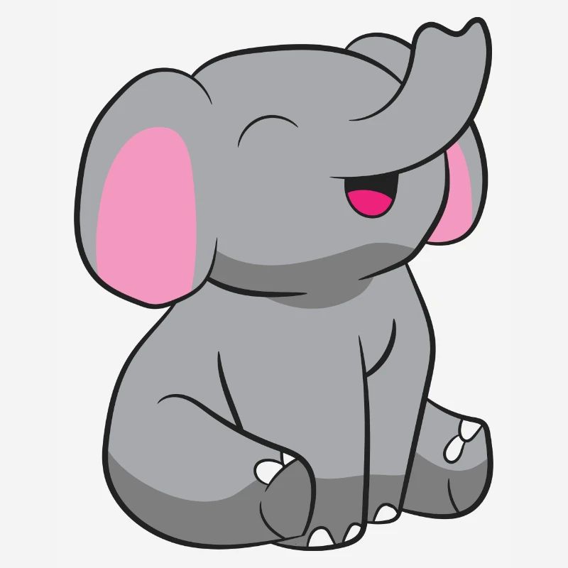 Eléphant - Bébé éléphant